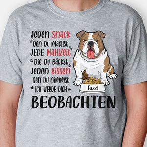 Jeden Snack, Den Du Machst, Individuelles Shirt Für Hundefreunde, Personalisierte Geschenke, Wunderschöne Muttertagsgeschenke