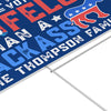 We Would Rather Vote For A Felon, Personalized Yard Sign, Trump Sign, Election 2024