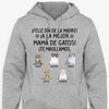 Camiseta Personalizada, ¡Feliz Día de la Madre! ¡A La Mejor Mamá De Gatos, Spanish Espanol Custom Shirt, Regalo Para Las Amantes De Los Gatos, T Shirts Para Crea