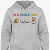 I'm Simple Man Funny Shirt, Personalized Shirt, Gifts for Dog Dad