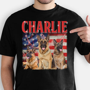 Custom Multi Pet Photo, Retro Vintage Bootleg Shirt, Personalized Shirt, Gift For Pet Lovers, Custom Photo