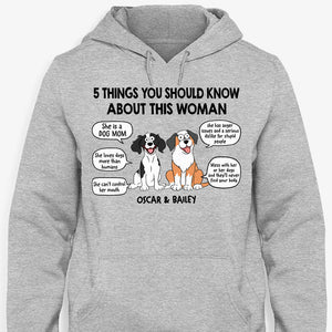 Five Thing About Dog Mom Pop Eye Dog, Personalized Shirt, Mother's Day Gifts