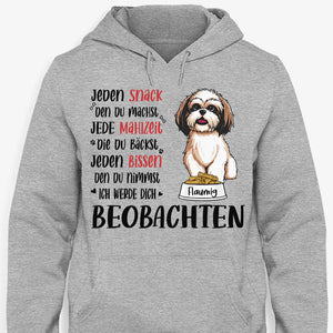 Jeden Snack, Den Du Machst, Individuelles Shirt Für Hundefreunde, Personalisierte Geschenke, Wunderschöne Muttertagsgeschenke