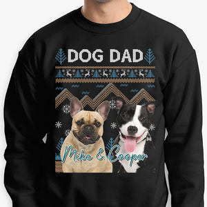 Custom Multi Photo Retro Vintage Dark Sweatshirt, Personalized Sweatshirt, Gift For Your Loved One, Custom Photo