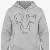 Dog Ears Outline Shirt, Personalized Shirt, Gift For Dog Lovers