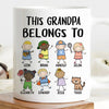 This Belongs to, Personalized Coffee Mug, Custom Family gift for Grandparents, Father's Day gift