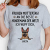 Schönen Muttertag, Beste Hundemama, Ich Belle Für Dich, Individuelles Shirt Für Hundefreunde, Personalisierte Geschenke, Wunderschöne Muttertagsgeschenke