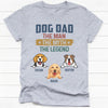Dog Dad Dog Mom Myth Legend, Personalized Shirt, Gifts for Dog Lovers