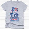I'm Voting For The Convicted Felon Trump America, Personalized Shirt, Gift For Trump Fans, Election 2024