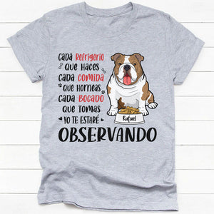 Camiseta Personalizadas, Cada Refrigerio Que Haces, Spanish Espanol Shirt, Regalos Para Amantes de los Perros, T Shirts Para Crea