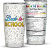 School Bus Driver Tumbler, Bus Driver Appreciation Gifts, 20Oz Stainless Steel Tumbler School Bus