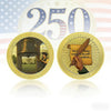 250Th Anniversary 3D Commemorative Medal Coin Collectible