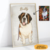 Custom Drawing Vintage Portraits Using Pet Photo Personalized Poster, Personalized Poster, Gift For Pet Lover, Custom Pet Poster