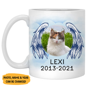 A Piece Of My Heart, Memorial Mugs, Customized Mug, Personalized Gift for Dog Lovers