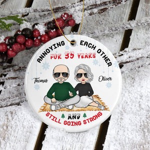 Annoying Each Other For Many Years, Christmas Gift For Couple, Personalized Ornaments