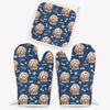 Dog Pattern Oven Mitt, Personalized Oven Mitt, Gifts For Dog Lovers, Birthday Gift, Custom Photo