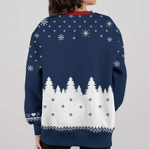 Best Dog Mom Ever Just Ask, Personalized All-Over-Print Sweatshirt, Christmas Gift For Dog Lovers