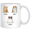 Real Cat Mom Are Born, Personalized Coffee Mug, Gift for Cat Lovers, Mother's Day Gifts