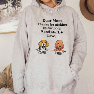 Thanks for picking up my poop and stuff, Custom T Shirt, Personalized Gifts for Dog Lovers
