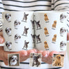 Pet Pattern Wrap Mug, Custom Photo Remove Background Mug, Personalized Mug, Gift For Pet Lovers