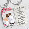 Missing You Is My Hobby, Personalized Keychain, Valentine's Day Gifts For Him