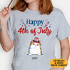 Happy 4th Of July Cats, Gift For Cat Lover, Custom Shirt For Cat Lovers, Personalized Gifts