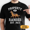 Property Of German Shepherd, Personalized Shirt, Custom Gifts For Dog Lovers