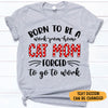 Work From Home Cat Mom, Personalized Shirt, Mother's Day Gifts