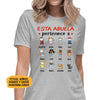 This Belongs to, Spanish Espanol, Custom T Shirt, Funny Family gift for Grandparents