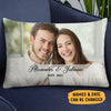 Couple Photo Pillow, Personalized Pillows, Custom Photo, Anniversary Gift For Couples