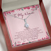 Thank You For, Personalized Luxury Necklace, Message Card Jewelry, Gifts For Her