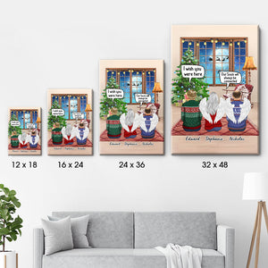 Still Talk About You Memorial Conversation, Memorial Gift, Premium Personalized Canvas Wall Art