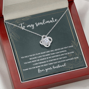 You Hold The Key To My Heart, Personalized Message Card Jewelry, Valentine's Day Gift For Her