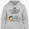 The Snuggle Is Real, Personalized Shirt, Custom Gifts For Dog Lovers