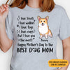 Personalized Mother's Day Dog Mom Shirt, "I Love Treats I Love Walkies", Custom Photo & Graphics
