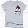 Pocket Tee Dogs, 4th Of July, Gift For Dog Lover, Custom Shirt For Dog Lovers, Personalized Gifts