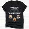 Loving Me Taking Me For Walks I Woof You, Personalized Shirt, Gifts For Dog Lovers