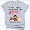 Sorry I Have Plans With My Dogs, Personalized Shirt, Gifts For Dog Lovers