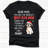 Thanks For Picking Up My Poop And Stuff, Personalized Shirt, Custom Gifts For Dog Lovers