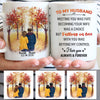 To my husband Meeting you was fate, Fall mugs, Anniversary gifts, Personalized gifts for him