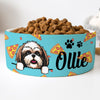 Personalized Custom Dog Bowls, Pizza Slices, Gift for Dog Lovers