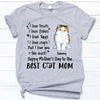 I Love Treats I Love Fishes, Personalized Mother's Day Shirt, Gifts For Cat Mom