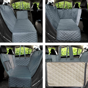 Pet Travel Car Seat Cover Waterproof Carrier Hammock Car Rear Back Seat Protector Mat Safety Carrier For Dogs, Pet Accessories