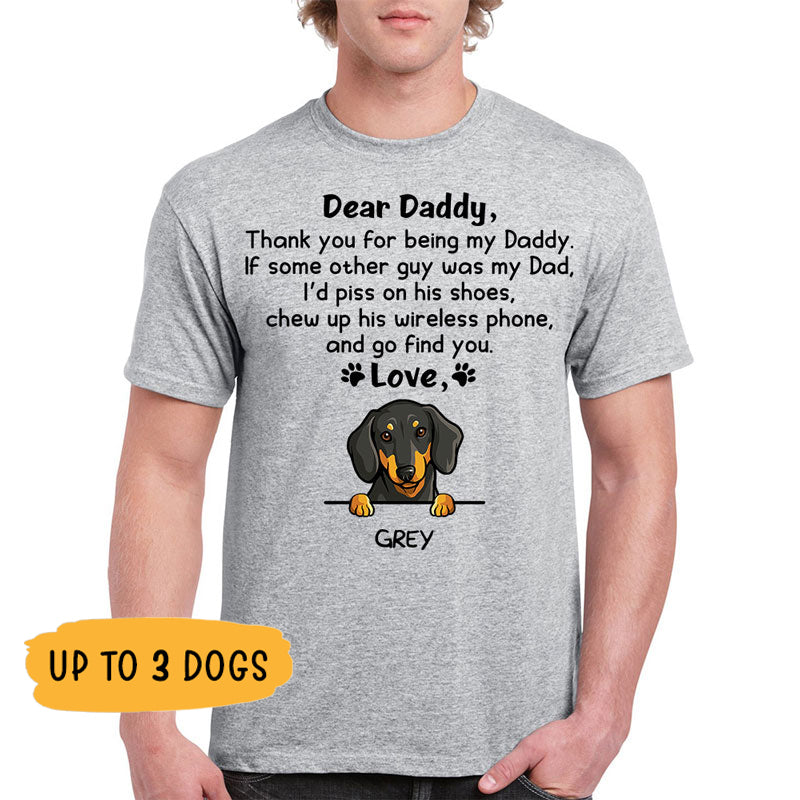 Chew Up His Wireless Phone and Go Find You, Custom T Shirt, Personalized Gifts for Dog Lovers