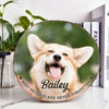 Best Friends Are Never Forgotten, Personalized Photo Wood Slice, Custom Photo Gift for Pet Lovers