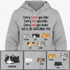 Every Fish You Bake, Personalized Custom Hoodie, T shirts, Gift for Cat Lovers