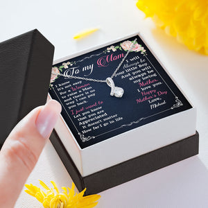 Always Be Your Little Boy, Alluring Beauty Luxury Necklace, Gift for Mom