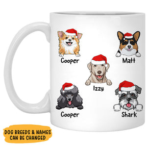 You're My Favorite Face To Lick, Customized Mug, Christmas Gift, Personalized Gift for Dog Lovers