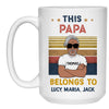 This Belongs To Old Man, Personalized Mug, Gifts for Dads and Grandpas, Father's Day Gifts