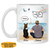 I Still Talk About You I Miss You, Customized Coffee Mug, Personalized Gift for Dog Lovers